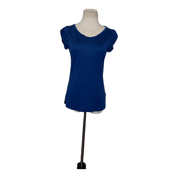 Jodi Arnold for The Limited short sleeves blue tee size small - Picture 5 of 8